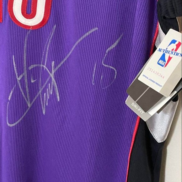 Nike - Toronto Raptors Vince Carter on-court pro cut vintage jersey (1999) COA - Picture 4 of 6